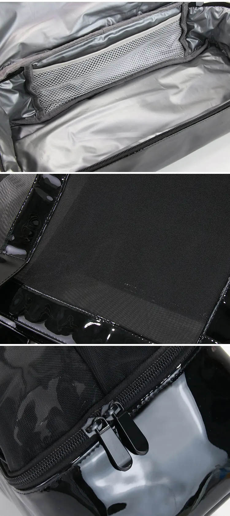 Spacious PVC tote bag storage capacity detail Spacious PVC tote bag storage capacity detail